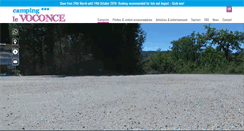 Desktop Screenshot of camping-voconce.com